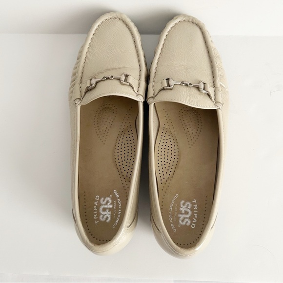 SAS Tripad Comfort Ivory Loafer Shoes | Size 10 M - Picture 5 of 9